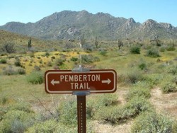 Pemberton Trail McDowell Mountain Park Mountain Bike Ride